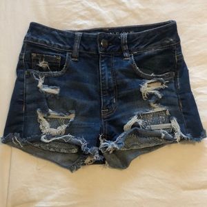Size 2 american Eagle Jean shorts.